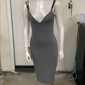 Grey party dress